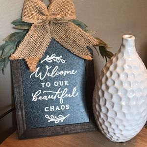 Handmade Wooden Sign